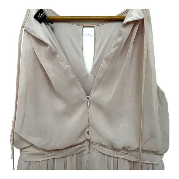 ADRIANNA PAPELL Dress, Blush/Pink/Tan Size 8 - Picture 4 of 7